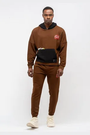 Tom Barron Trainingsanzug Mens Oversize Print Design Sweatshirt And Pant Sets, mit modernem Design - Verkäufer: heyconnect