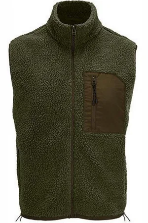 Sols Fleeceweste Unisex Sherpa Bodywarmer Fury XS bis 3XL - Verkäufer: Rexlander