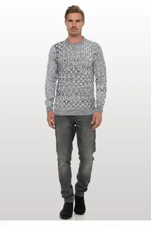 Rusty Neal Strickpullover mit schönem Muster