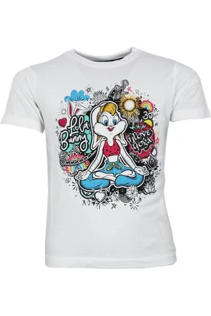 Eleven Paris Print-Shirt Looney Toons Lola Bunny Mädchen T-Shirt Kurzarm Shirt Gr. 104 bis 164, 100% Baumwolle - Verkäufer: WS-Trend