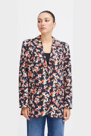 Ichi Kurzblazer IHKATE PRINT OVERSIZE BL - Verkäufer: meinemarkenmode