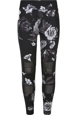 Urban classics Leggings Damen Girls Tech Mesh AOP Leggings (1-tlg)
