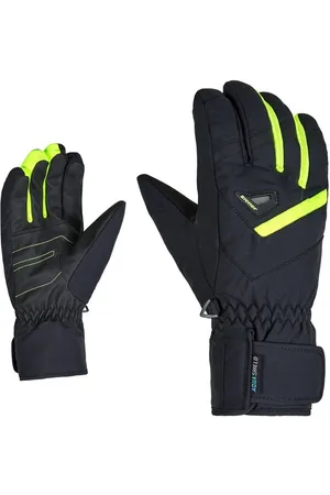 Ziener Multisporthandschuhe GARY AS(R) glove ski alpine 12737 black.poison yellow - Verkäufer: SportTimm