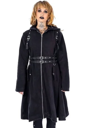 Heartless Wintermantel Lucretia Gothic Cyber Punk Riemen - Verkäufer: Schompi Trading e.K.