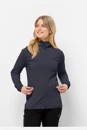 Jack Wolfskin Fleecejacke BAISELBERG HOODED FZ W