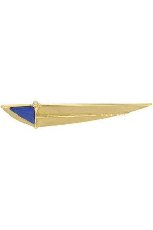 JuwelmaLux Brosche Brosche 585/000 (14 Karat) Gold mit Lapis JL30-01-4701 - Verkäufer: Juwelier-Bacak