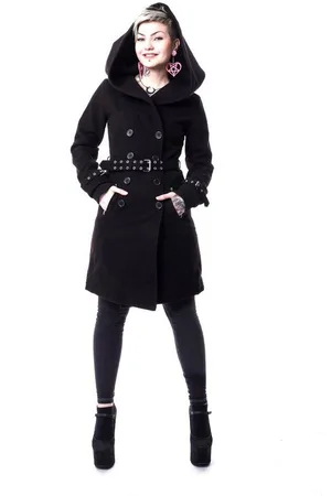 Vixxsin Wintermantel Decay Coat Punk Rock Winterjacke - Verkäufer: Schompi Trading e.K.