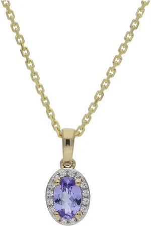 JuwelmaLux Kettenanhänger Anhänger 333/000 Gold Tansanit und Zirkonia JL10-02-2736 (1-tlg), Schmuckanhänger - Verkäufer: Juwelier-Bacak