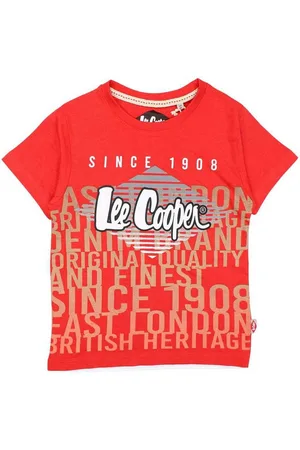 Lee Print-Shirt Kinder Jungen T-Shirt Kurzarm Shirt Gr. 104 bis 164, Baumwolle - Verkäufer: WS-Trend