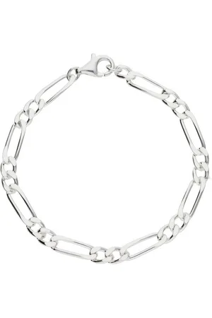 JuwelmaLux Armband Armband Figaro 925/000 Sterling Silber JL50-03-0070 (kein Set, 1-tlg., kein Set) - Verkäufer: Juwelier-Bacak