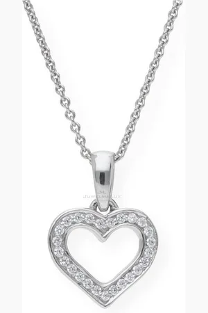 JuwelmaLux Herzanhänger Anhänger 333 Weißgold Herz mit Zirkonia JL10-02-1511 (1-tlg) - Verkäufer: Juwelier-Bacak