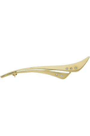 JuwelmaLux Brosche Brosche 585/000 (14 Karat) Gold mit Brillanten JL30-01-2409 - Verkäufer: Juwelier-Bacak