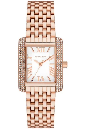 Michael Kors Quarzuhr EMERY MK4743, Armbanduhr, Damenuhr, analog, Edelstahlarmband
