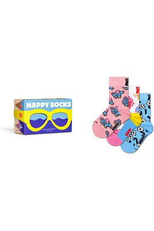Happy Socks Socken (3er Pack) Beach Glasses Gift Set