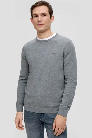 QS by s.Oliver Rundhalspullover Pullover (1-tlg) Rundhals-Ausschnitt, langarm, Logo-Stickerei - Verkäufer: LuriX
