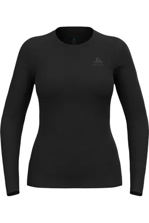 Odlo Thermounterhemd BL TOP crew neck l/s MERINO 20 15000 black - Verkäufer: Sport Hopfmann GmbH