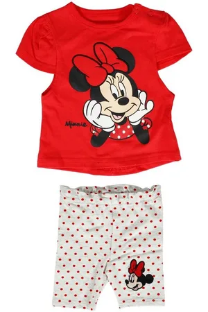 Disney Print-Shirt Minnie Maus Mädchen Baby Shirt plus Hose (2-tlg) Gr. 62 bis 86 - Verkäufer: WS-Trend