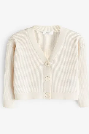 Next Strickjacke Gerippte Strickjacke mit V-Ausschnitt (1-tlg) - Verkäufer: Germany GmbH