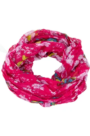 AvaMia Modeschal 3999-Butterfly Loop Schal Schlauchschal mit Schmetterlinge, gemustert 80 x 170 cm - Verkäufer: PEROYORK