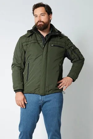 Boston Park Fieldjacket Funktions-Jacke wasserabweisend Kapuze - Verkäufer: Popken Fashion Group