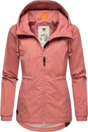 Ragwear Outdoorjacke Danka Wasserdichte Übergangsjacke mit großer Kapuze