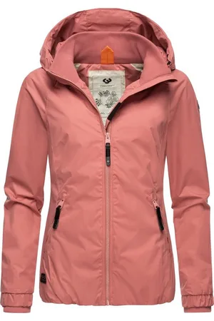 Ragwear Outdoorjacke Dizzie Wasserdichte Übergangsjacke mit großer Kapuze