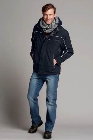 Boston Park Fieldjacket Funktions-Jacke wasserabweisend Kapuze - Verkäufer: Popken Fashion Group