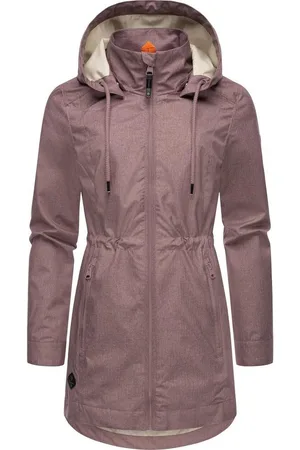 Ragwear Kurzmantel Dakkota II Wasserdichter Outdoormantel für die Übergangszeit
