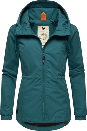 Ragwear Outdoorjacke Danka Wasserdichte Übergangsjacke mit großer Kapuze