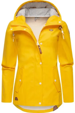 Ragwear Regenjacke YM-Marge stylische Übergangsjacke mit großer Kapuze