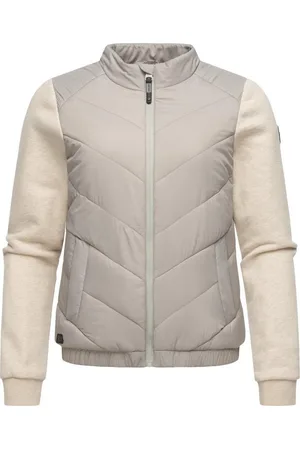 Ragwear Outdoorjacke Zabava Leichte gesteppte Übergangsjacke mit weichen Ärmeln