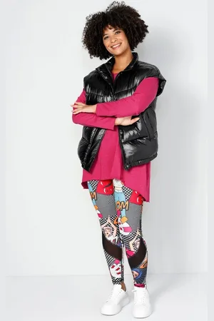 Angel of Style Steppweste Steppweste oversized Stehkragen - Verkäufer: Popken Fashion Group