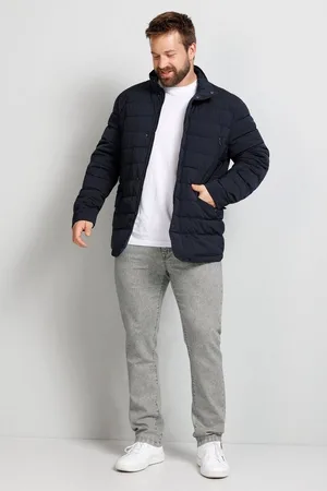 Boston Park Steppjacke Steppjacke Stehkragen Zipper bis 74 - Verkäufer: Popken Fashion Group