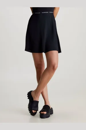 Calvin Klein A-Linien-Rock LOGO ELASTIC SKIRT mit Logoschriftzug