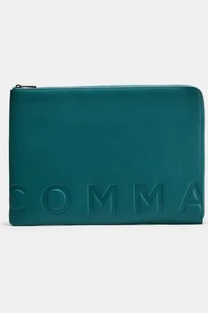Comma, Tragetasche Hochwertige Laptop-Tasche aus Leder, Logo - Verkäufer: s.Oliver