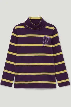 QS by s.Oliver Langarmshirt Longsleeve mit Turtleneck Pailletten - Verkäufer: