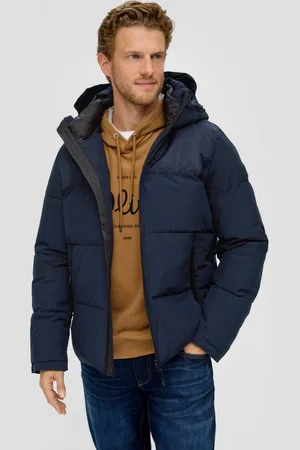 QS by s.Oliver Allwetterjacke Steppjacke in Bicolor-Optik Label-Patch - Verkäufer: