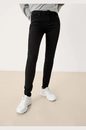QS by s.Oliver Stoffhose Jeans Sadie / Skinny Fit / Mid Rise / Skinny Leg Label-Patch - Verkäufer: s.Oliver