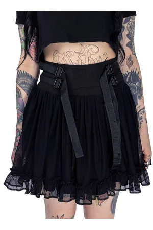 Heartless Rüschenrock Odyssey Gothic Strapsen Riemen Tutu Rüschen - Verkäufer: Schompi Trading e.K.