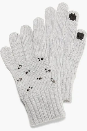 QS by s.Oliver Strickhandschuhe Handschuhe aus Modalmix Rippbündchen - Verkäufer: