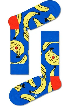 Happy Socks Freizeitsocken Socken Banana Dunkelblau - Verkäufer: Wohlleben Sports