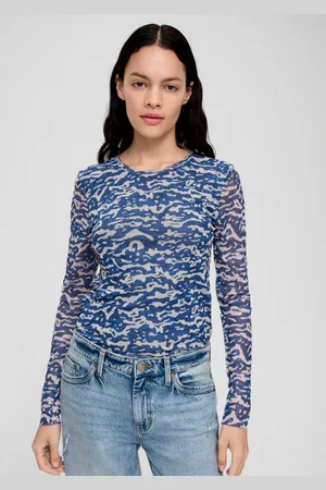 QS by s.Oliver Langarmshirt Langarmshirt aus Mesh - Verkäufer:
