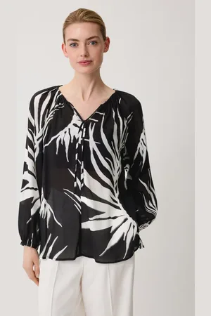 Comma, Langarmbluse Viskosebluse mit All-over-Print - Verkäufer: s.Oliver