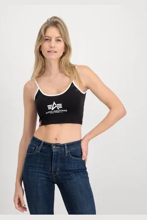 Alpha Industries Muskelshirt Women - Tanks Basic ML Cropped Tank Top Wmn