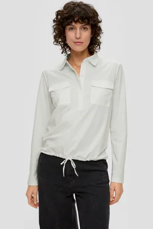 QS by s.Oliver Langarmshirt Longsleeve im Utility-Stil - Verkäufer: