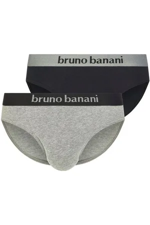Bruno Banani Slip Flowing (2er Pack) mit Logobund