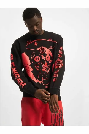 DEF Rundhalspullover Herren Skull Sweat Pants (1-tlg)