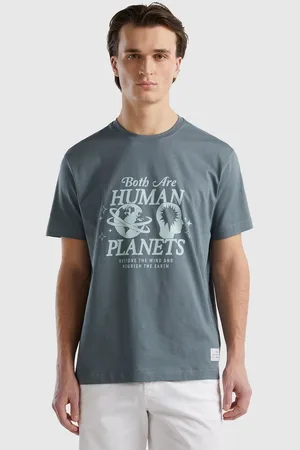 Benetton T-Shirt mit mehrfarbigen Print