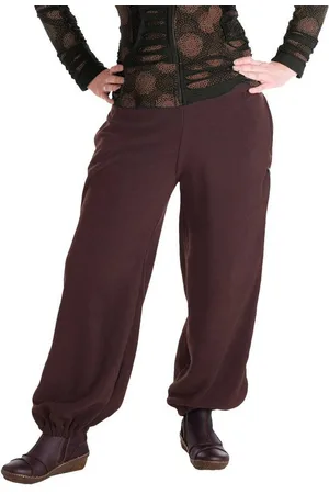 Vishes Fleecehose Warme Damen Hose Winterhose Haremshose Fleecehose Thermohose Pluderhose, Goa Style - Verkäufer: - Alternative Bekleidung