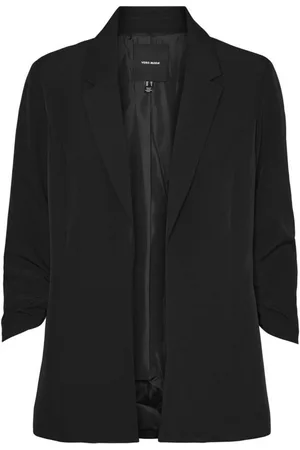 VERO MODA Kurzblazer CARLA (1-tlg) Drapiert/gerafft - Verkäufer: Mary & Paul